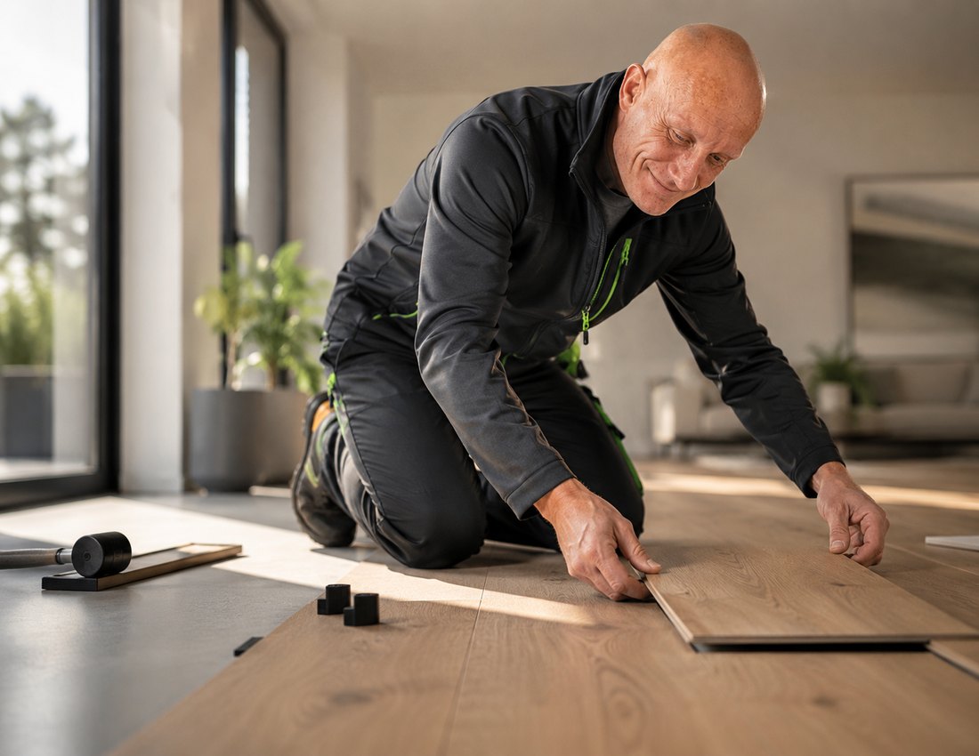Laminat verlegen