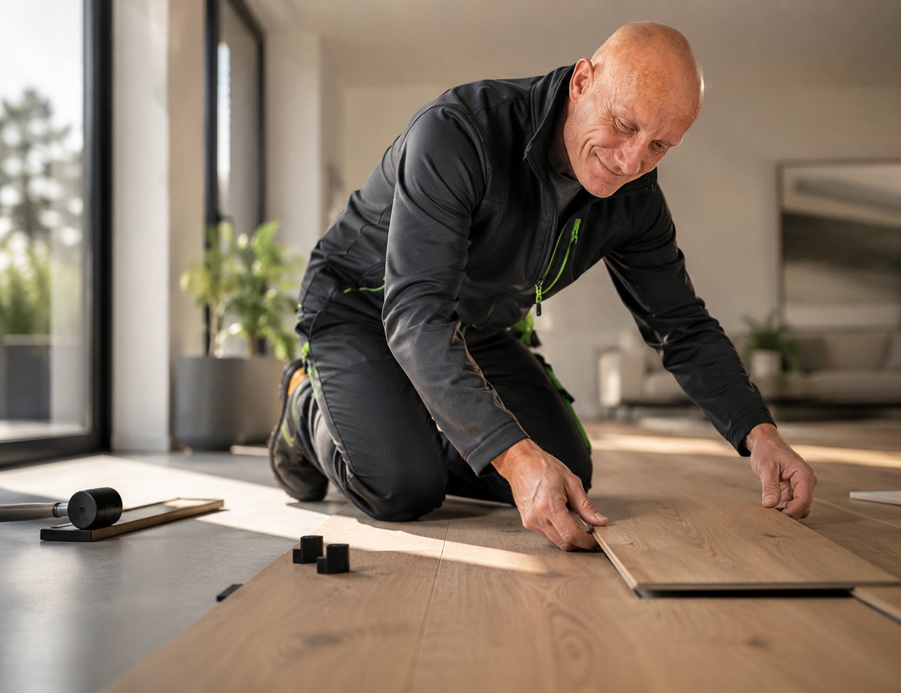 Bodenlegen Murnau: Laminat, Vinyl und Parkett fachgerecht verlegt